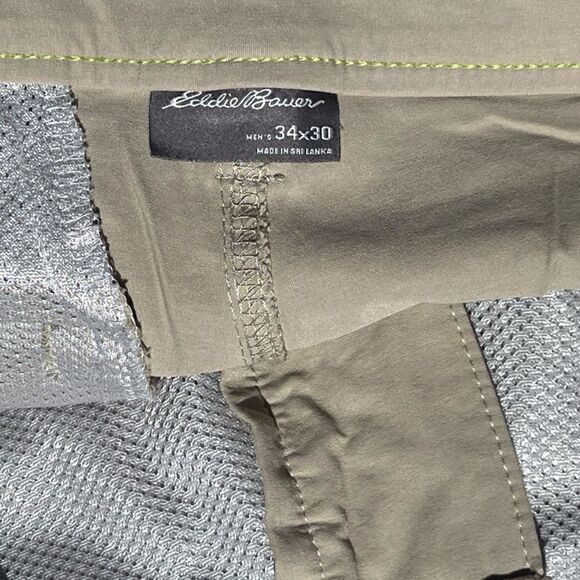NWOT Eddie Bauer Horizon Guide Chino lightweight pants Size 34x30 - Picture 5 of 9